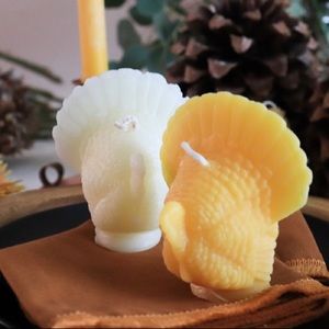 Turkey Beeswax Candle (yellow or white)